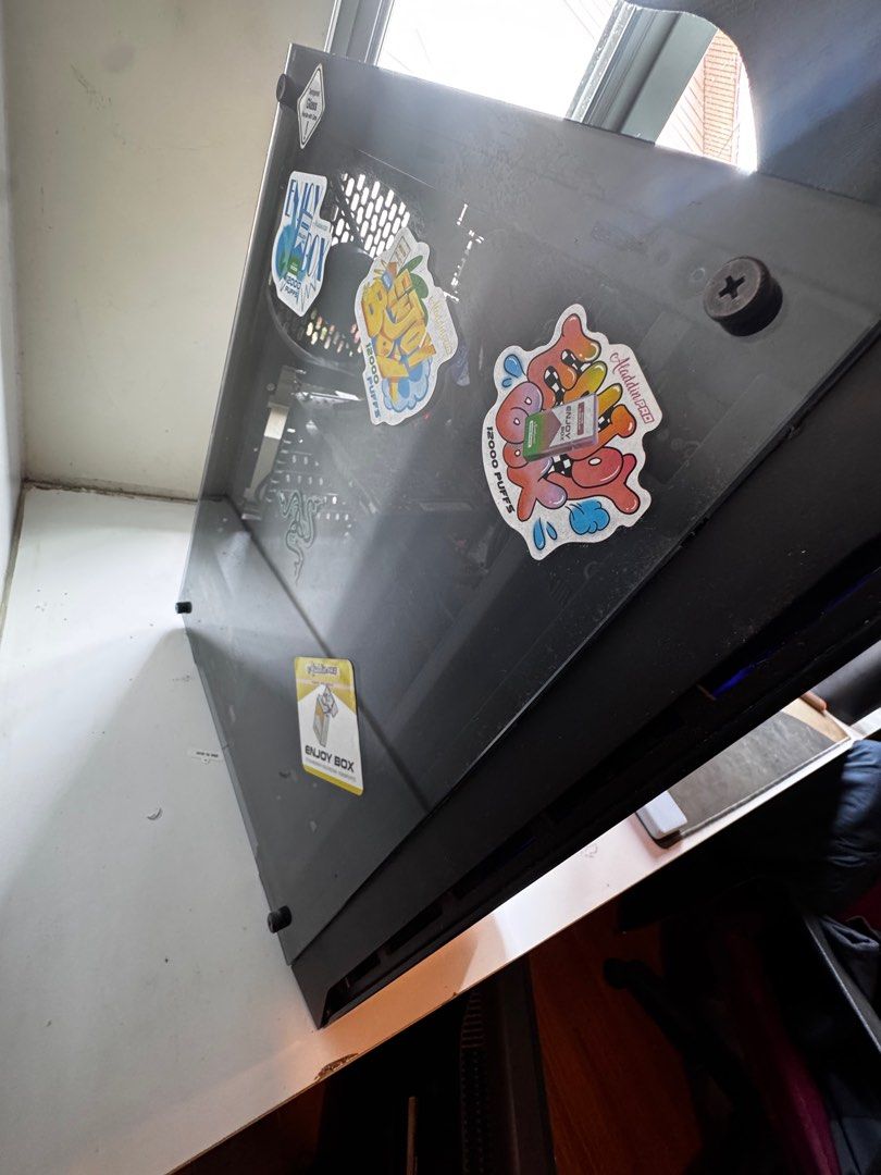Basic PC (Category: Desktops) located in Kuala Lumpur. Submitted by bigmanzzz (Listing ID 1401367112, Image 2). Description: Pc is well used. I used to play ghost recon and helldivers 2, RDR2, NFS most wanted, just cause 4 all run smoothly on this pc but now i just dont play as much anymore. Mostly just listen to spotify on the pc nowadays 😅 Pc specs: Windows 10 Intel 13-6100 RX550-4GB Ram-12GB HDD- 500GB-7200Rpm PRIMA GFP Rb500 80 Plus Power Pr