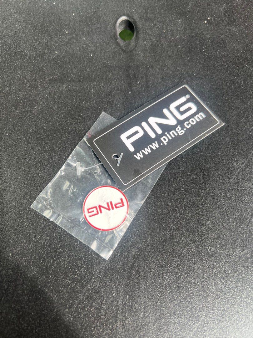 Golf accessories woods ping ball marker putter grip (Category: Golf) located in Manila. Submitted by dos05 (Listing ID 1401105527, Image 2). Description: Golf accesories for sale 1) ping magnet ball marker Bnew unused 300 pesos Qc area Shipping c/o buyer.