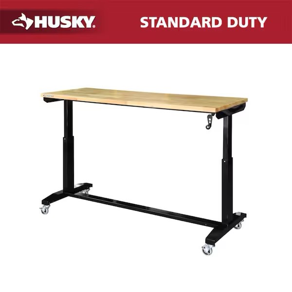 Husky Adjustable Height Work Table / Desk / Station (Moving Sale ...