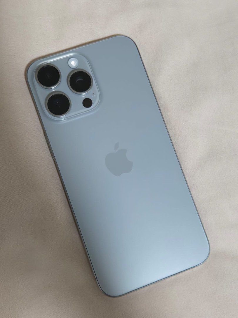 iPhone 15 Pro Max Natural Titanium 256GB, Mobile Phones & Gadgets