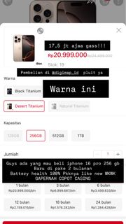 (Kategori: ) berada di . Dikirim oleh cilsss (ID iklan 1401474489, Gambar 1). Deskripsi: .