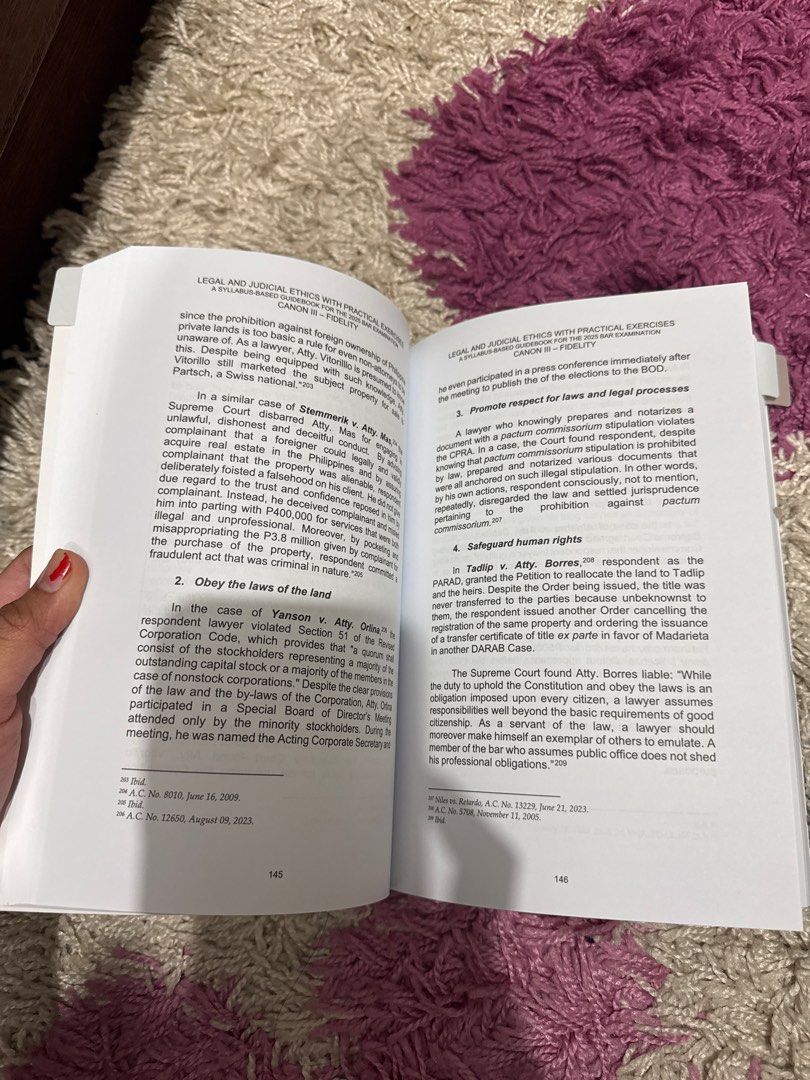 Legisperit Legal and Judicial Ethics with Practical Exercises (Category: Textbooks) located in Marikina City. Submitted by mikachannoda (Listing ID 1401482044, Image 2). Description: Absolutely unused, just placed tags on the side. Perfect for 2026 bar.