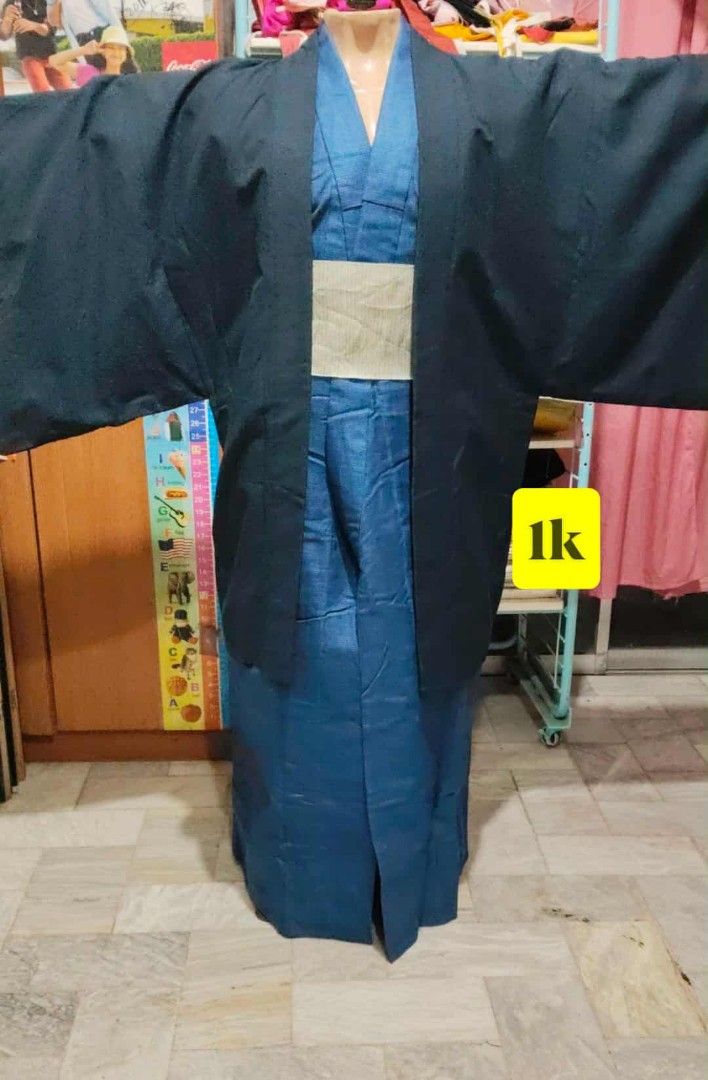 MEN'S JAPANESE KIMONO SET (PRELOVED) (Category: Sets & Coordinates) located in Paranaque City. Submitted by kimono_sisters27 (Listing ID 1356455845, Image 3). Description: 🇯🇵Preloved 🇯🇵🎌😍😍traditional kimono🎎 for a very low price.😍😍 📢Please manage your expectation!! 📌BAWAL SA MAARTE!! ❌No return no exchange policy.❌ 📌PM for inquiries Mode of payment : ✴️Gcash ✴️COD available (metro manila and. other nearby areas) ✴️Shipping and Bookin