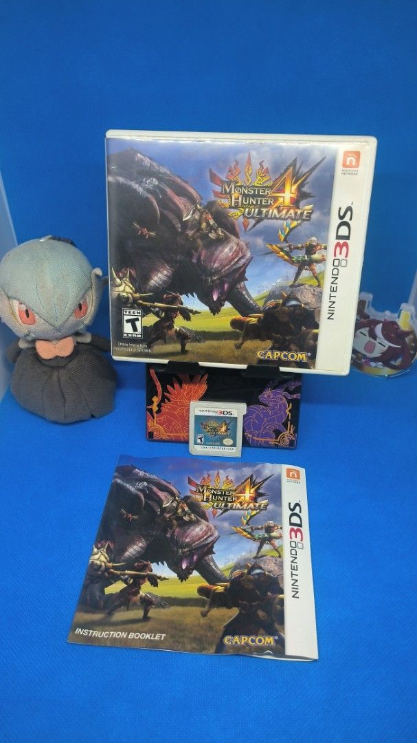 Monster Hunter 4 Ultimate - Nintendo 3DS (Category: Nintendo) located in San Mateo. Submitted by kurumistalker (Listing ID 1401472993, Image 1). Description: Kindly read the details. For sale Nintendo 3DS Game USA Version Tested & Working Last price posted! Also Available: Dsi cfw DSi XL cfw 2DS cfw 3DS cfw 3DS XL cfw New 3DS XL cfw DS & 3DS Games (Check my Listing) DSi & 3DS CFW Service 1 Week Reservation (Must pay 50% as downpayment, no refund)