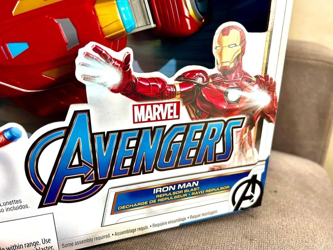 Nerf Power Moves Marvel Avengers Iron Man Repulsor Blast (Category: Action & Battle Toys) located in Taytay. Submitted by michidc (Listing ID 1401475101, Image 3). Description: ‼️SALE SALE SALE‼️ Nerf Power Moves Avengers Ironman Repulsor Blast Perfect for costumes, cosplays etc Srp 1,399.75❌ Now 850 only😍 Payment first BDO Pickup/Shipping Add df/sf Loc Taytay, Rizal More tSari-Saring Tindacebook.com/sarisarimichi?mibextid=LQQJ4d Dm❤️.