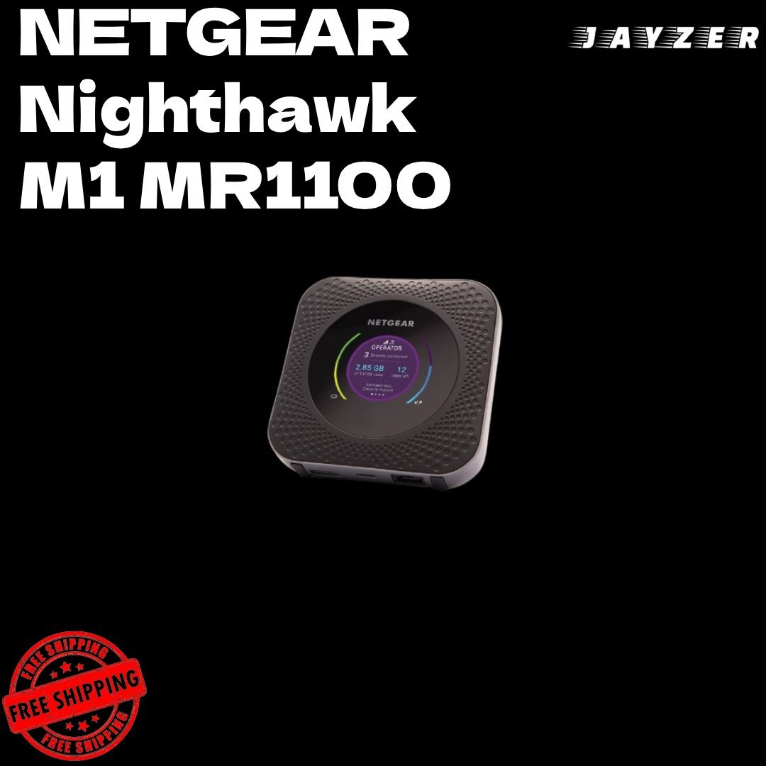 NETGEAR Nighthawk M1 MR1100 Mobile Hotspot 4G Router Wifi Portable For ...