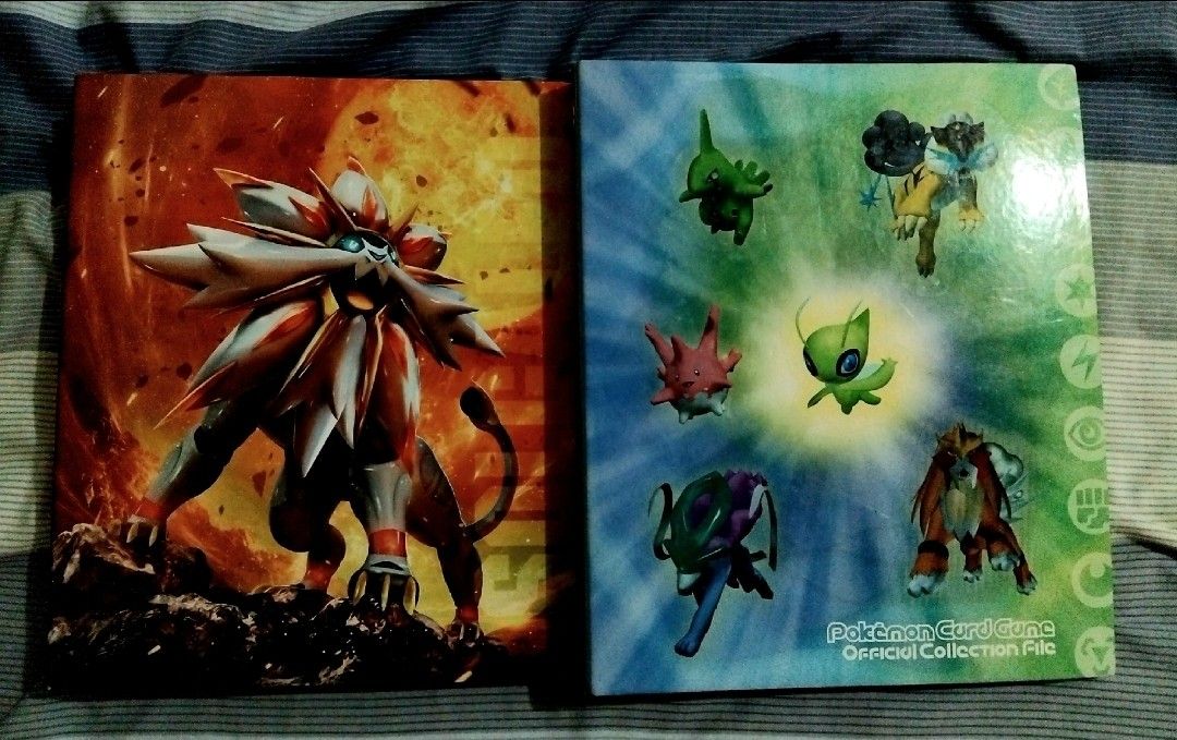 Old Empty Pokemon Card Binders (Category: Trading Cards Accessories) located in Paranaque City. Submitted by azrubmog (Listing ID 1401407754, Image 1). Description: Old empty binders selling them only as a pair. Both have noticeable flaws due to age..