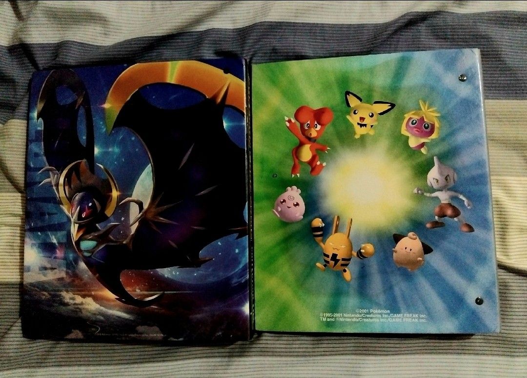 Old Empty Pokemon Card Binders (Category: Trading Cards Accessories) located in Paranaque City. Submitted by azrubmog (Listing ID 1401407754, Image 2). Description: Old empty binders selling them only as a pair. Both have noticeable flaws due to age..