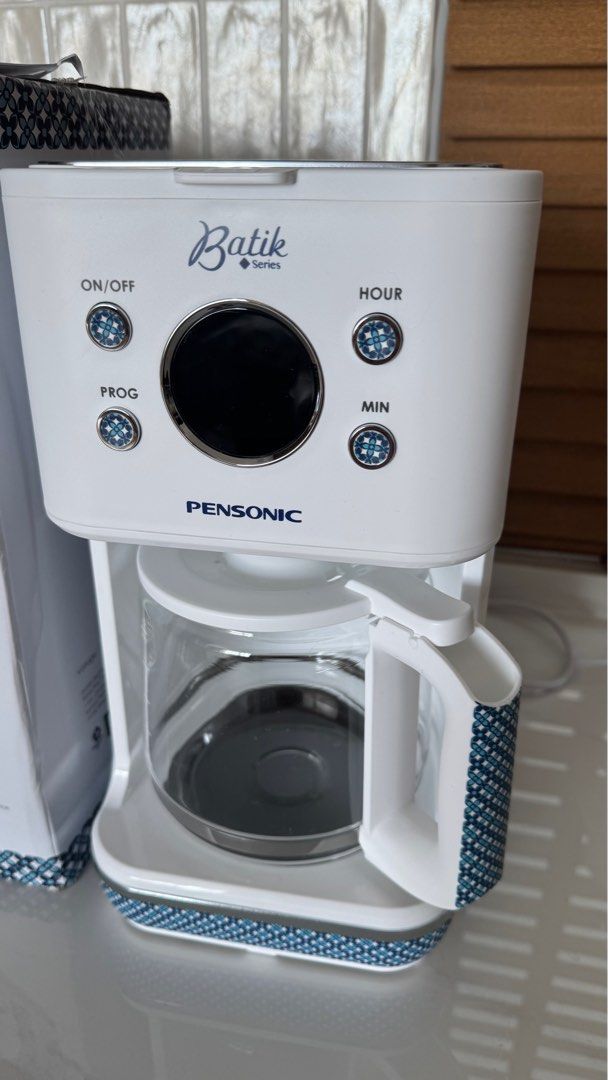 Pensonic Batik Series Coffee Maker PCM-1905B, TV & Home Appliances ...