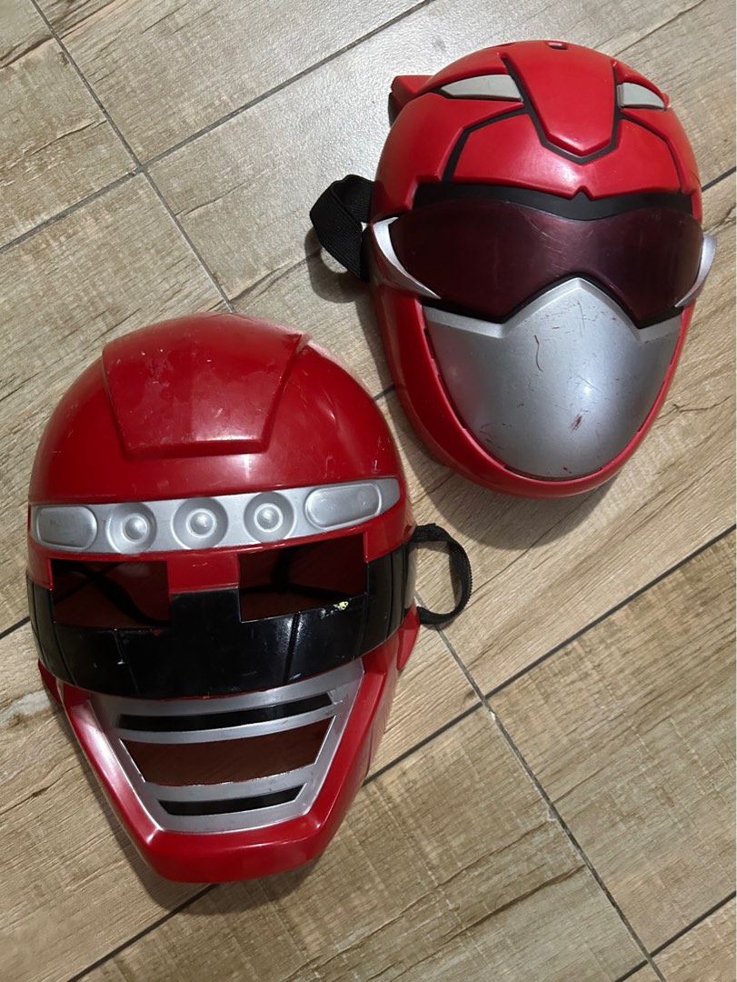 Power Rangers Red Ranger Masks, Hobbies & Toys, Toys & Games on Carousell