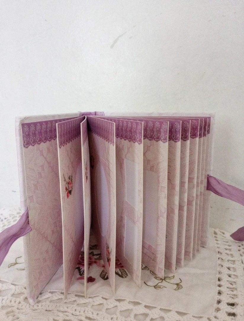 Pretty Photograph Album (Category: Other Stationery & Craft) located in Balanga. Submitted by marae_c (Listing ID 1401450431, Image 3). Description: In very good condition. Like new. Unused. Very pretty in actual. Perefct album your the girly girl or as a scrapbook journal as well. From my personal collection. Rfs. Decluttering some of my personal pieces. Not in use and badly need funds. .