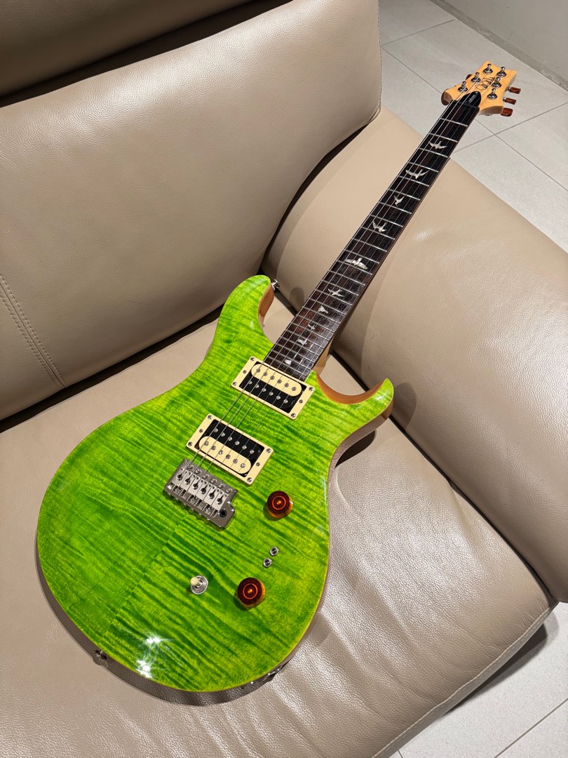PRS SE Custom 24-08 in Eriza Verde finish, Hobbies & Toys, Musical ...