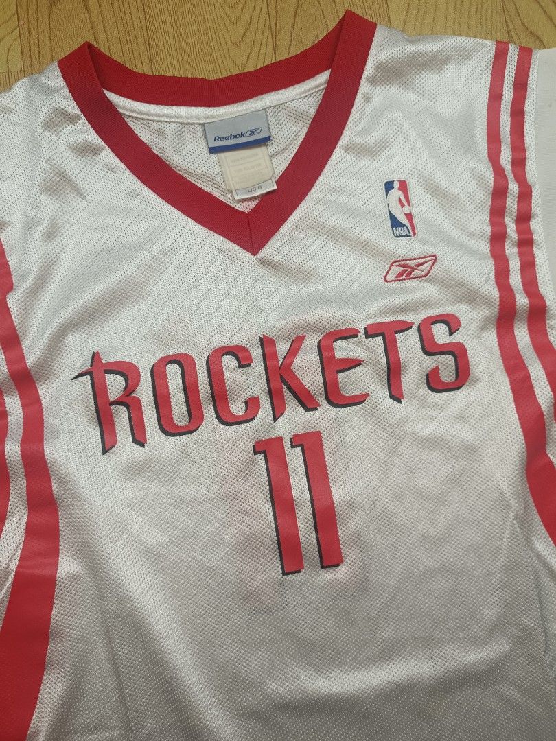 Reebok Houston Rockets Yao Ming Jersey (Category: Activewear) located in General Santos City (Dadiangas). Submitted by pete_joh (Listing ID 1401479436, Image 3). Description: Houston Rockets Yao Ming Jersey Very good condition Large on tag - W23" L30" Issue: Loose stitch (see last photo).