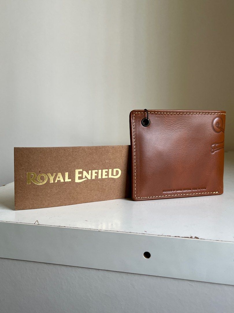 Royal Enfield Genuine Leather Wallet, Men's Fashion, Watches ...