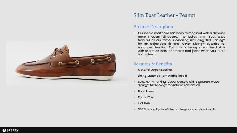Sperry Slim Boat Leather - Peanut (Category: Loafers) located in Quezon City. Submitted by cluttercat_ (Listing ID 1401408796, Image 2). Description: BRAND NEW COMPLETE ORIGINAL PACKAGING - Sperry Slim Boat Leather Shoes in Peanut -Size 38 or 7.5 US - Includes original box, paperbag, dust bag, shoe charms, and extra laces - Original price is 6.9k selling for 5k na lang! Perfect gift idea Rfs: need extra funds, I have other shoes din check my acc 