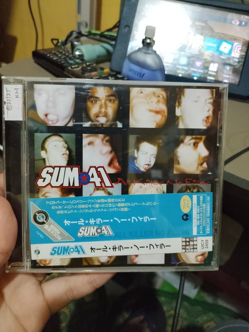 Sum 41 - All Killer No Filler CD (Category: CDs & DVDs) located in San Jose del Monte. Submitted by xtian.jvne (Listing ID 1401359703, Image 1). Description: - Sum 41's debut album: All Killer No Filler - Original CD in jewel case - Features iconic album art - Includes original tracks - Perfect for any music collection - Japanese press with obi meetup Bulacan/ Metro Manila .