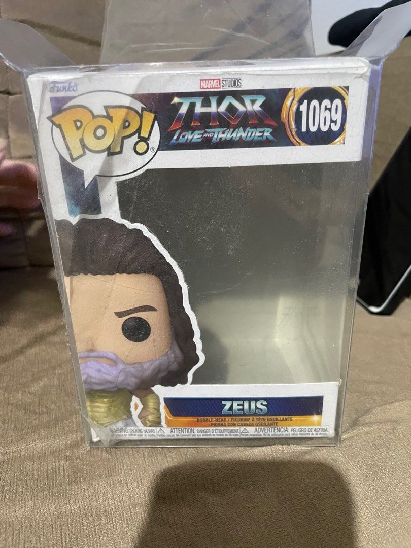 Thor Love and Thunder: Zeus Funko Pop! #1069 (Category: Figurines & Statues) located in Manila. Submitted by aizhell (Listing ID 1401510030, Image 2). Description: .