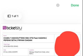 500+ Vip ticket For Sale Event Tickets Carousell Singapore