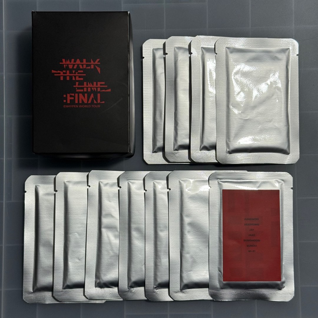 WTS ENHYPEN SEALED WTL FINAL TRADING CARD SET, Toys & Collectibles