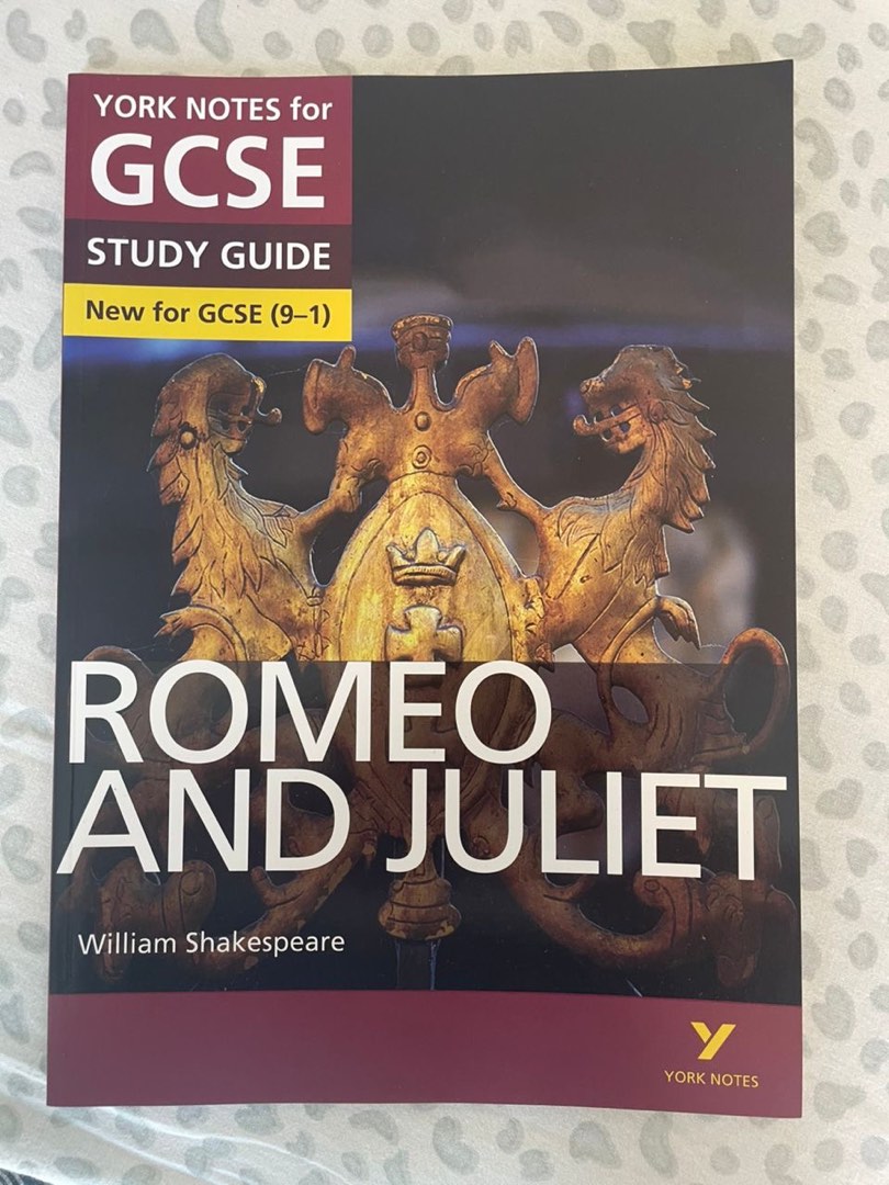 York Notes GCSE Study Guide Romeo and Juliet, Hobbies &