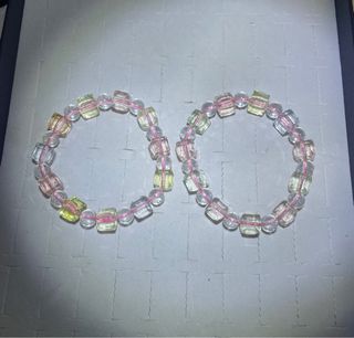 奧地利水晶切面魔方10mm，$15@2條64180001509635110