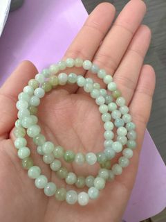 Jade Snow Pear Color Double Circle $2564185756940547110