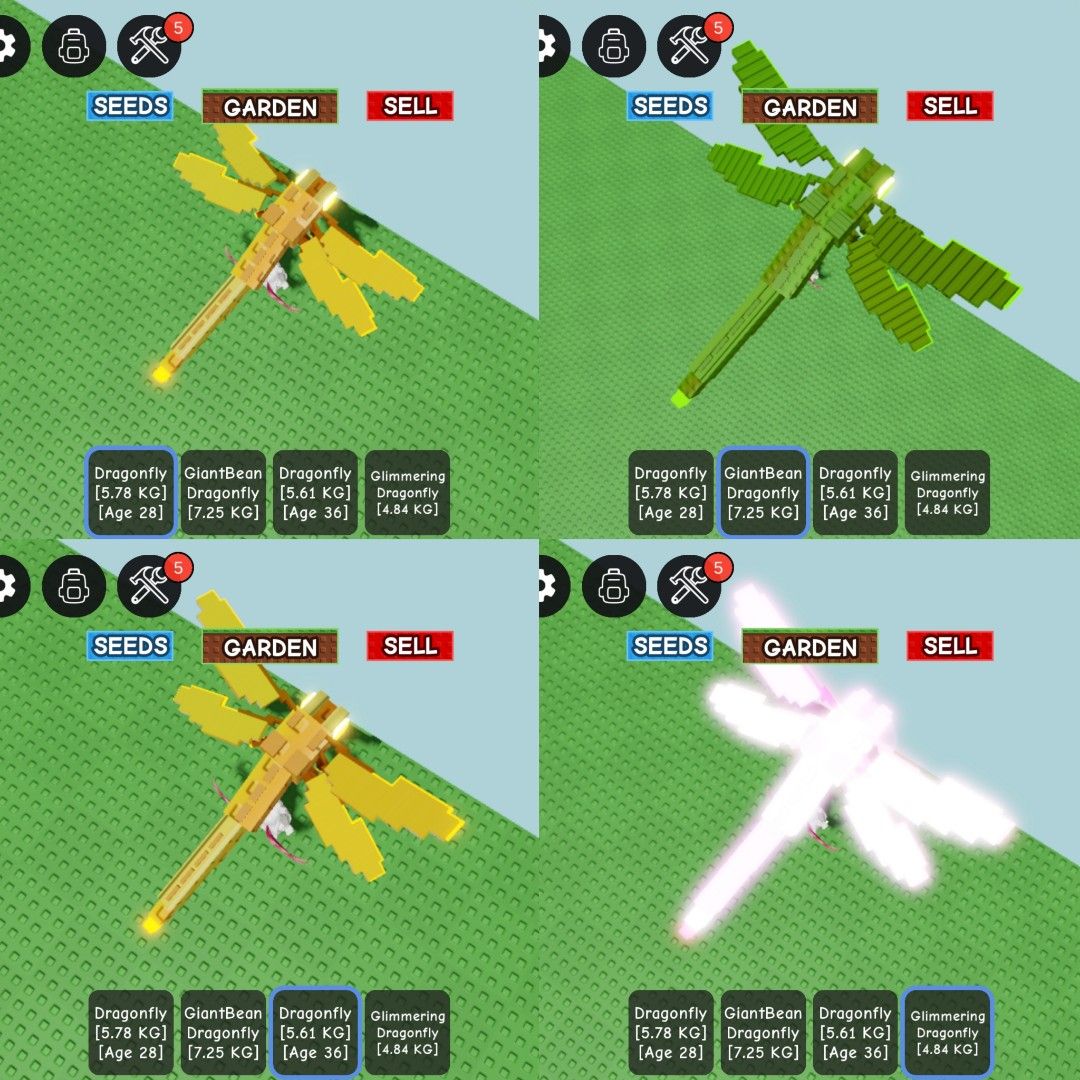 [ 4PCS BUNDLE ] DRAGONFLY GROW A GARDEN PET ROBLOX (Category: In-Game Products) located in Cavite. Submitted by kawaiigaming (Listing ID 1396288335, Image 1). Description: 𐙚⋆.˚ kawaiigaming .ᐟ.ᐟ selling #growagarden pet & sheckles .ᐟ ♡ Pet ability can be seen on the 2nd photo. ♡ Always check my listings for more items. ♡ All pets available, some are pre-order and some are onhand— feel free to dm me what you need. ♡ Strictly not going first. X: m