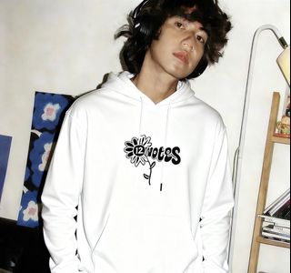 全新 band T shirt band tee 白色有帽衛衣64245518764931110