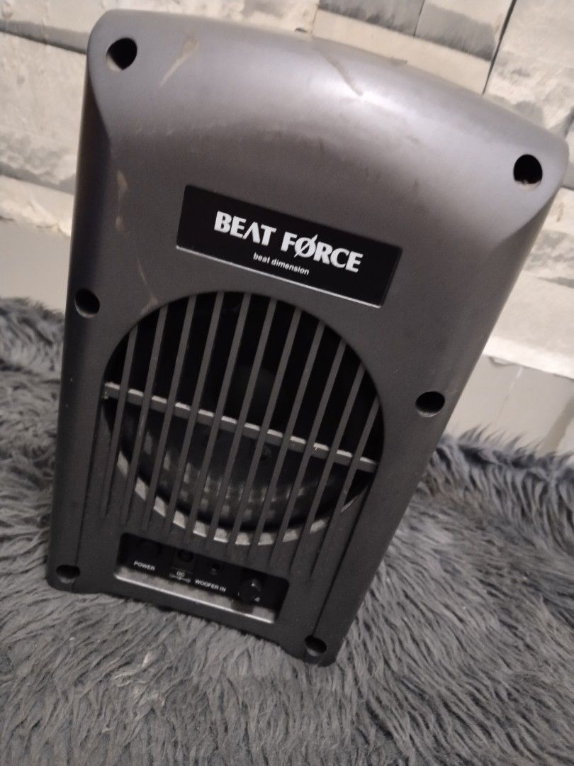 Affordable Beat Force BFK81-009160 subwoofer As Is / Untested 😍👌 (Category: Soundbars, Speakers & Amplifiers) located in Malolos. Submitted by afford.japan (Listing ID 1396384165, Image 2). Description: Affordable Beat Force BFK81-009160 subwoofer As Is / Untested 😍👌.