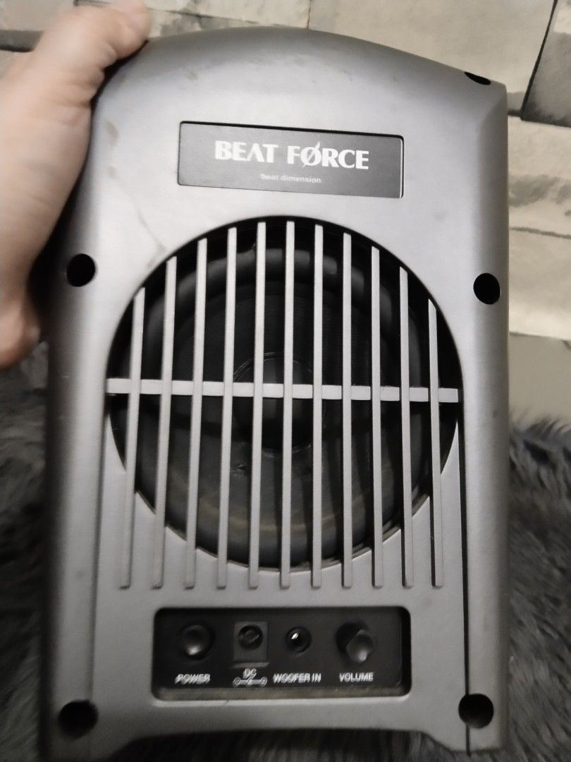 Affordable Beat Force BFK81-009160 subwoofer As Is / Untested 😍👌 (Category: Soundbars, Speakers & Amplifiers) located in Malolos. Submitted by afford.japan (Listing ID 1396384165, Image 3). Description: Affordable Beat Force BFK81-009160 subwoofer As Is / Untested 😍👌.