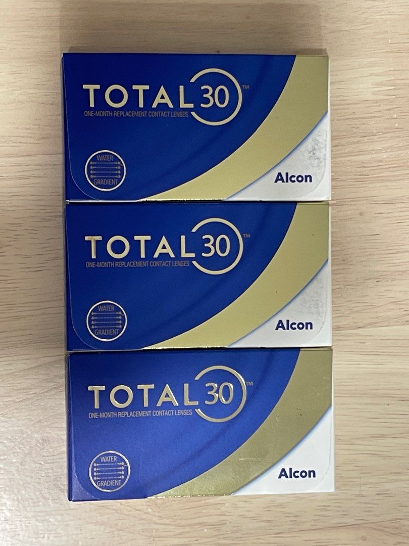 Alcon Total 30 Contact Lenses, Beauty & Personal Care, Vision Care on ...