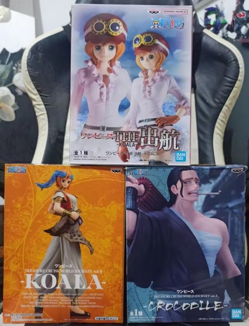 Authentic Bandai One Piece Treasure Cruise World Journey MIB-Mint in Box (Category: Figurines & Statues) located in Tanay. Submitted by tykezz (Listing ID 1396290443, Image 1). Description: Authentic Bandai One Piece Treasure Cruise World Journey MIB-Mint in Box.
