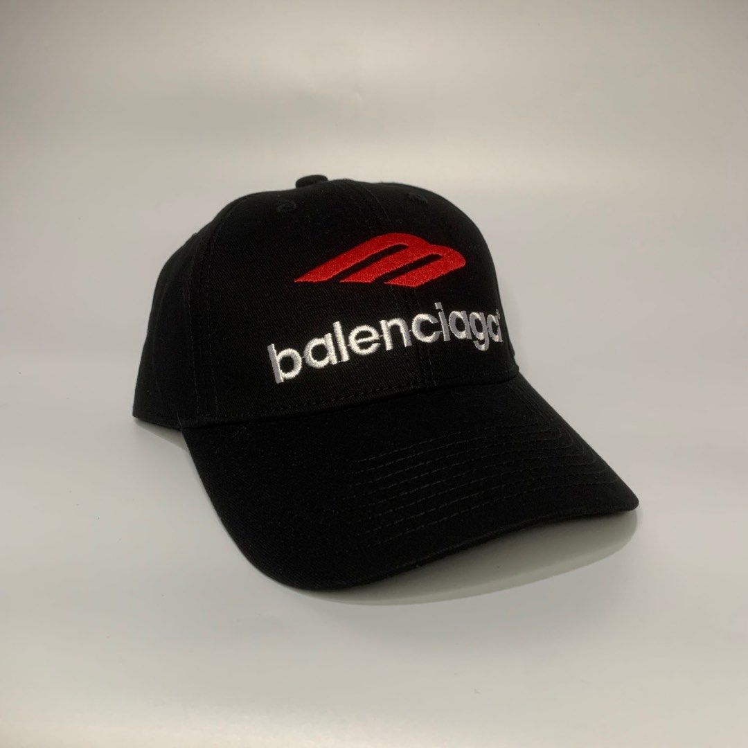 BALENCIAGA 3B LOGO CAP (Category: Caps & Hats) located in Manila. Submitted by scarlett_hope (Listing ID 1396462799, Image 2). Description: 1 SIZE FITS ALL COLOR RATE: 10/10 CONDITION: BRAND NEW.