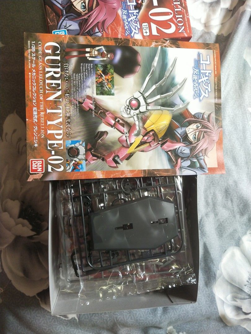 WTT Bandai Guren type 02 (Category: Gundam Model Kits) located in Singapore. Submitted by kiri6128492 (Listing ID 1396325540, Image 2). Description: .