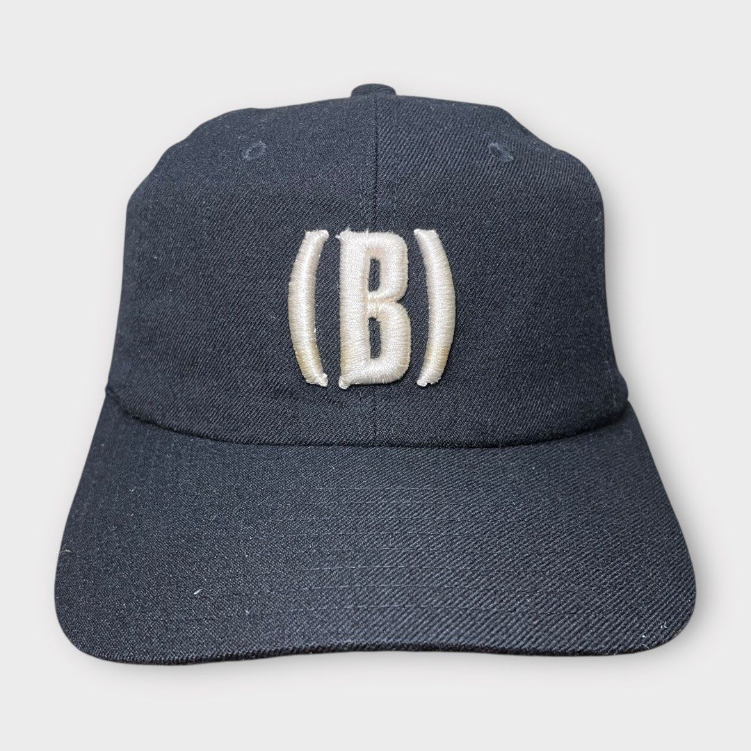 BAPE - 90s Vintage B Logo Closed Baseball Cap (Category: Caps & Hats) located in Los Banos. Submitted by declutterking (Listing ID 1396466218, Image 2). Description: Size Medium on tag Excellent condition Tag shows signs of wear Authentic.