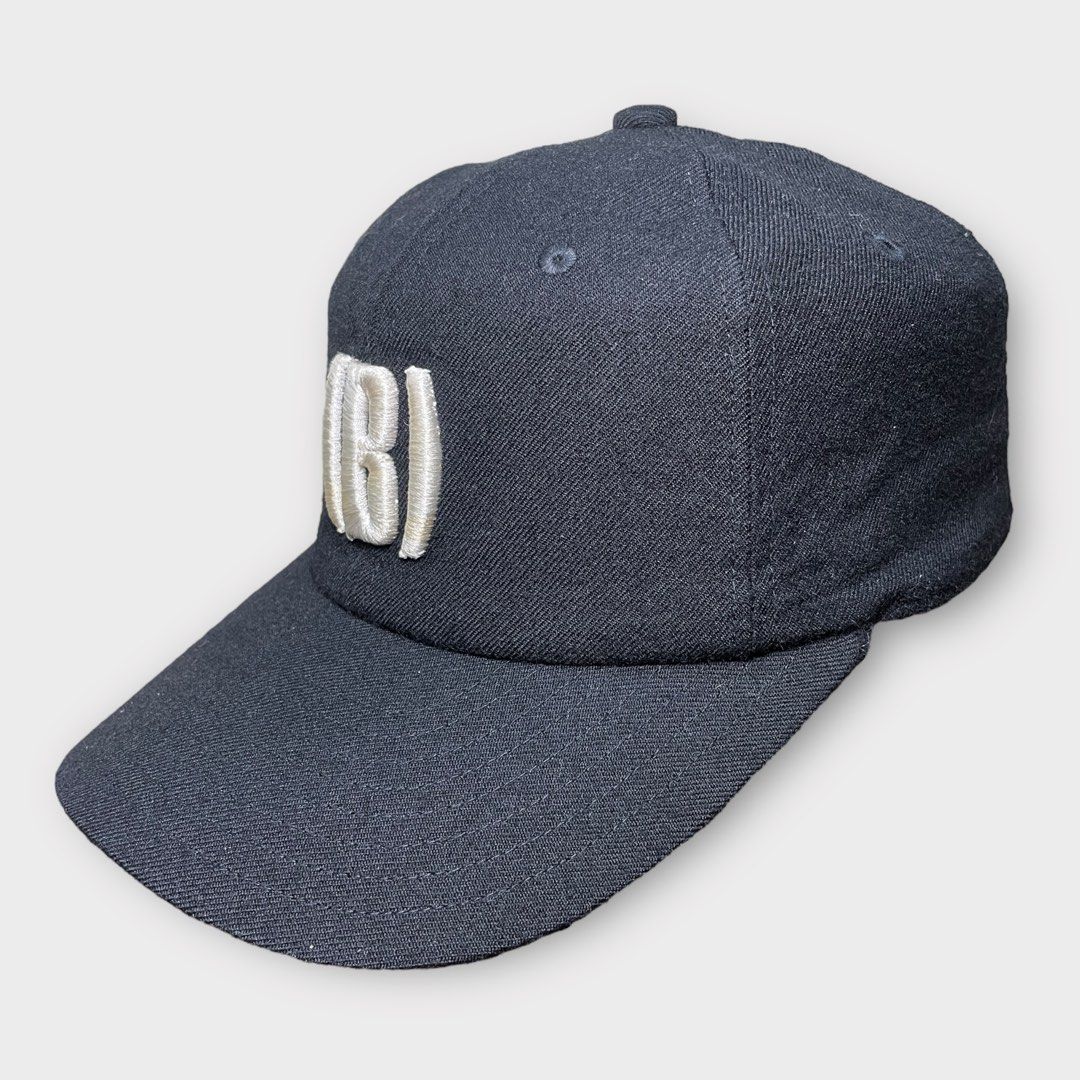 BAPE - 90s Vintage B Logo Closed Baseball Cap (Category: Caps & Hats) located in Los Banos. Submitted by declutterking (Listing ID 1396466218, Image 1). Description: Size Medium on tag Excellent condition Tag shows signs of wear Authentic.