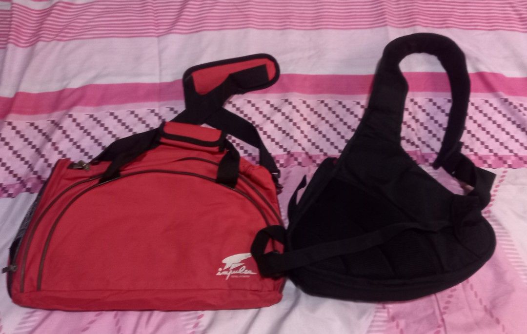 Body bag travel bag (Category: Backpacks) located in Manila. Submitted by twinklelyn03 (Listing ID 1396418804, Image 2). Description: body bag travel bag see photos for details pm sa sure buyer only maraming salamat po! #bodybag #travelbag.