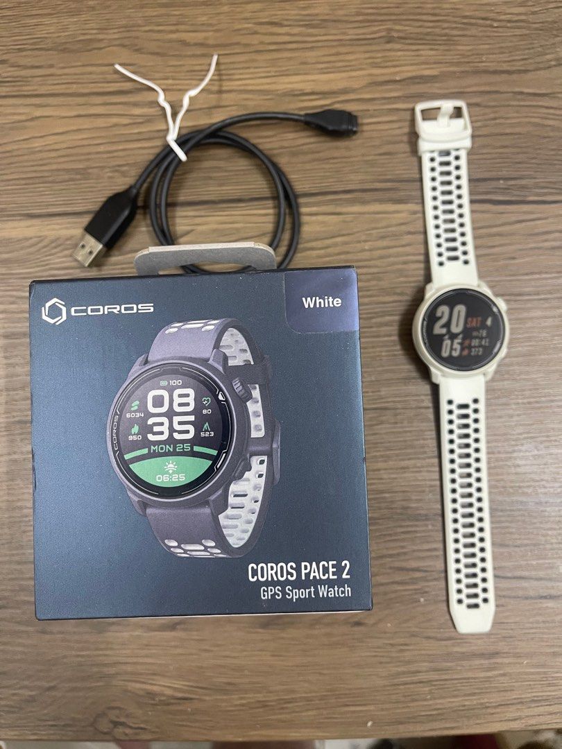 Coros Pace GPS 運動手錶白色, 手提電話, 智能穿戴裝置及智能手錶