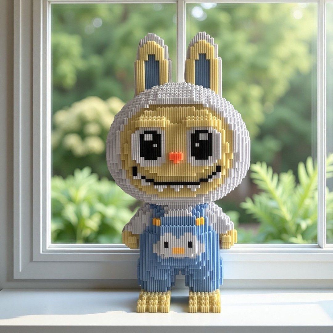 DIY labubu Block Figure, Hobbies & Toys, Stationery & Craft, Handmade ...