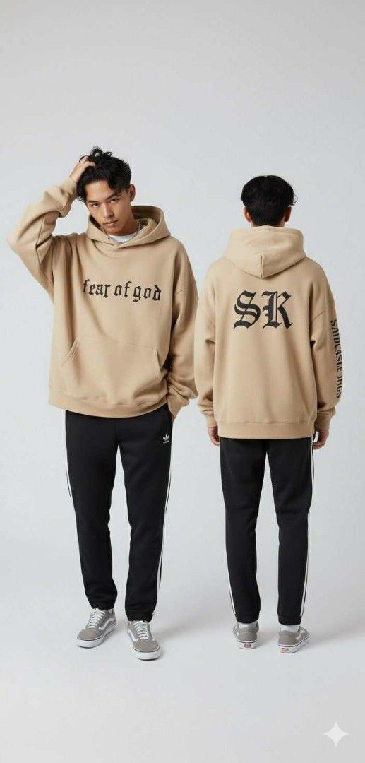 Fear of God SR Hoodie (Category: Hoodies) located in Binan City. Submitted by 69.closetfinds_ (Listing ID 1396413963, Image 1). Description: Size L 28 W 26.