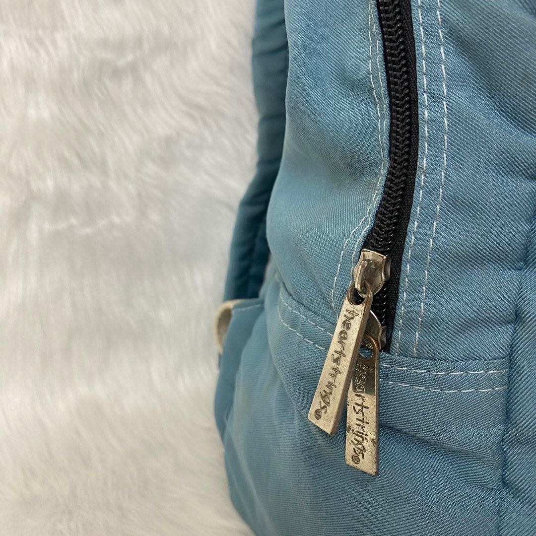 Heartstrings Backpack (Category: Backpacks) located in Malabon City. Submitted by k_mby (Listing ID 1396290790, Image 3). Description: •needs cleaning (madumi inside) • no issue other than what’s inside • 4 compartment • smooth zip.