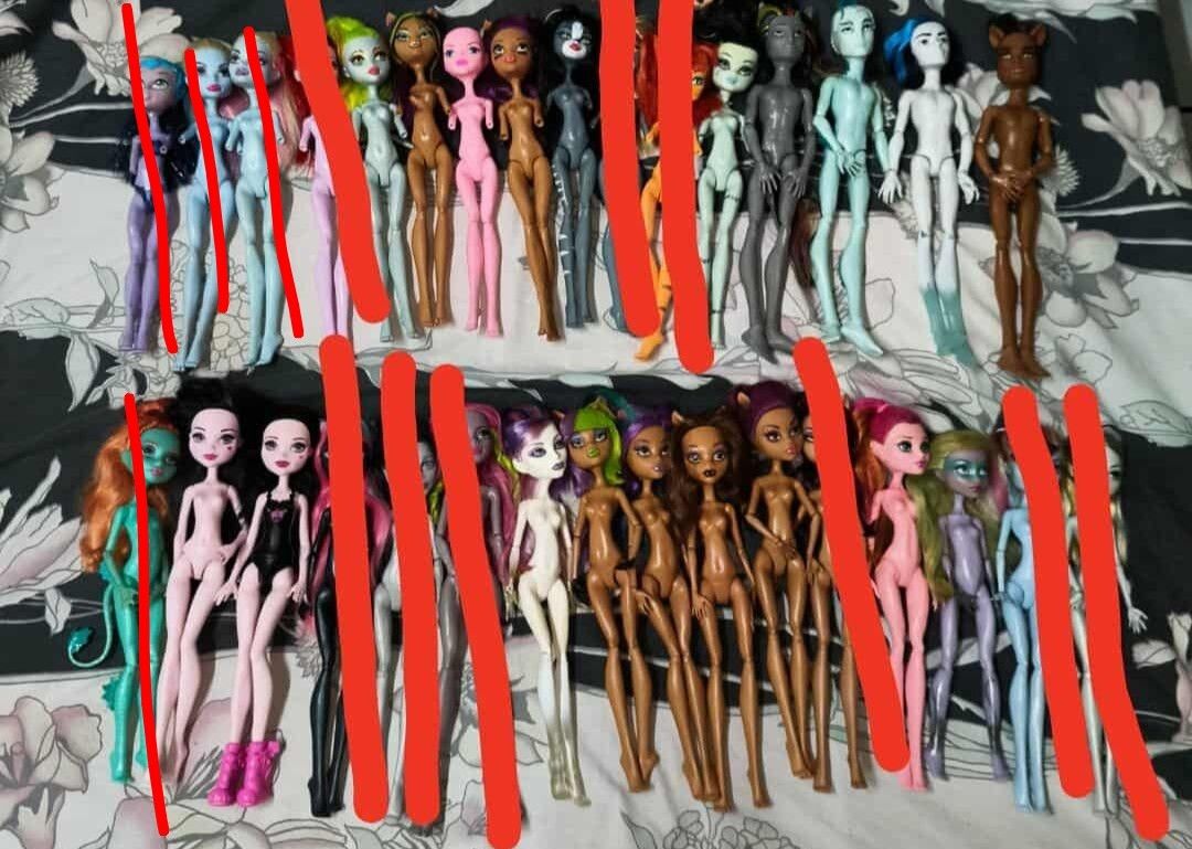 Interest Check - Monster High Dolls (Category: Figurines & Statues) located in Liloan. Submitted by dreamydollsph (Listing ID 1360026759, Image 1). Description: Monster High Dolls 🦇 With Flaws - Let Go Monster High Dolls 🦇 No Flaws 👉 No limbs - 550- 850 👉 with limbs + 450 👉 Rare / HTF with limbs - 1.5k 👉 Complete - 2k-3k 🌸 Pay first policy 👉 Discounted price 🌸 Last price is maramihan / Take All 🌸 Also open for installment 👉 Down paymen