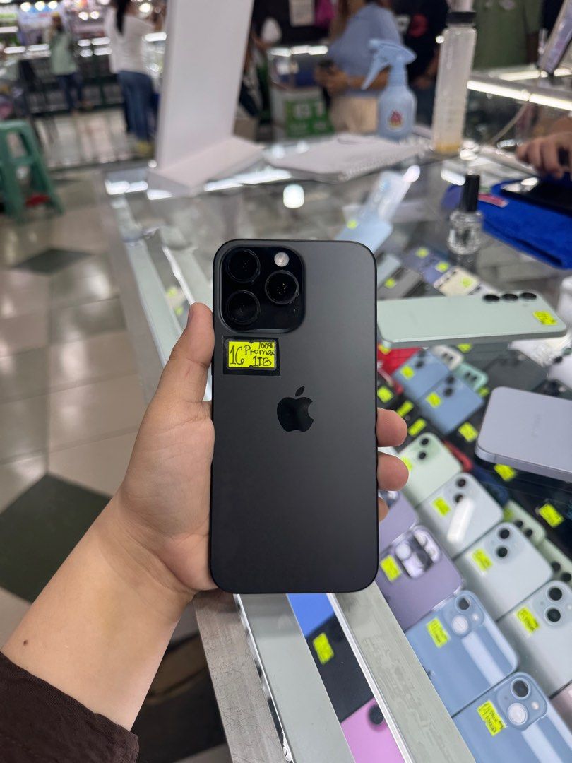 Iphone 16 Pro Max 1TB 100% batt FU NTC No issue (Category: iPhone 16 Series) located in San Juan City. Submitted by javedsgadgetshop (Listing ID 1396303151, Image 1). Description: INSTALLMENT OPTIONS : SPAY LATER / GGIVES / CREDIT CARD! WE BUY AND SELL SO PWEDE MAGBINTA OR SWAP ! Quick Specs : 💵 Iphone 16promax •1TB •NTC Variant •100% batt health •Factory Unlock •100% Smoothness •No hidden issue | No Repaired •100% Authentic | Not Refurbished •w