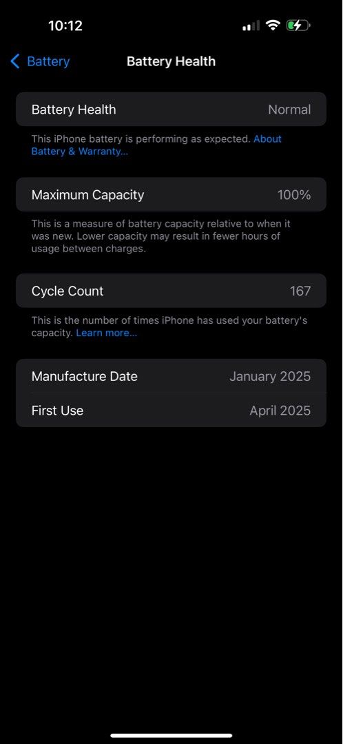 Iphone 16 Pro Max Black Titanium 256gb (Category: iPhone 16 Series) located in Caloocan City. Submitted by ejlongjoco38745 (Listing ID 1396430292, Image 2). Description: Iphone 16 Pro Max Black Titanium 256gb 100% Battery Health.