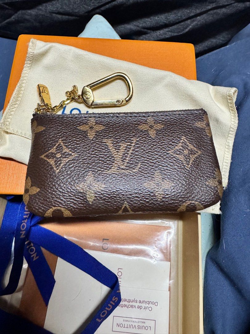 Louis Vuitton Coin Purse Key Pouch (Category: Luxury Bags & Wallets) located in Davao. Submitted by nomadfits (Listing ID 1394456518, Image 2). Description: Brand: LV Inclusions: Box, dustbag and card Condition: Like Nee RFS: Decluttering ** SF will be shouldered by buyer.