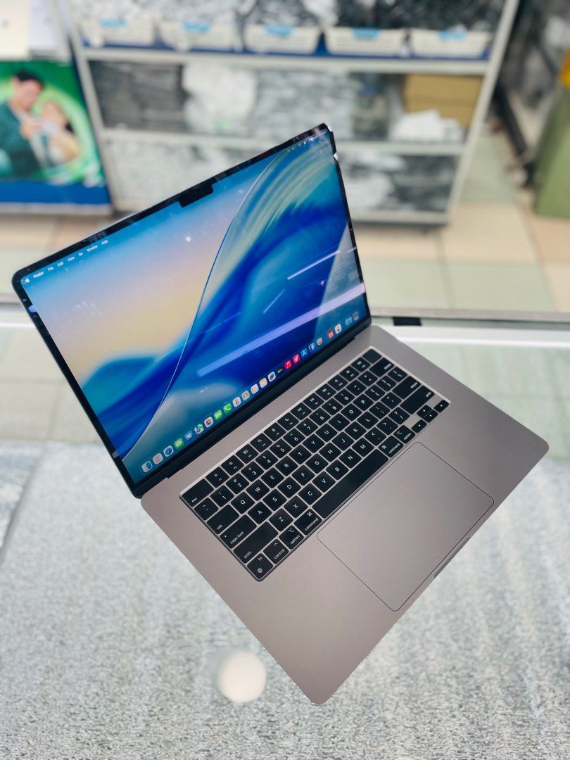 Macbook Air M2 15-inch, 2023 256/8 (Category: Laptops & Notebooks) located in Manila. Submitted by oddlion-e6f6 (Listing ID 1396337549, Image 3). Description: 💻For Sale: Secondhand❗️❗️❗️ ✅Macbook Air ✅15-inch, 2023 ✅Processor: Apple M2 ✅Storage: 256GB SSD ✅Memory: 8GB RAM MEMORY ✅Os: macOS Tahoe Version 26.0 Beta ✅Cycle Count: 278 ✅Maximum Capacity: 88% ✅Baterry Condition: Normal ✅Color: Space Gray ✅Ports: 3 ports & Magsafe 3 ✅integrated Touch I