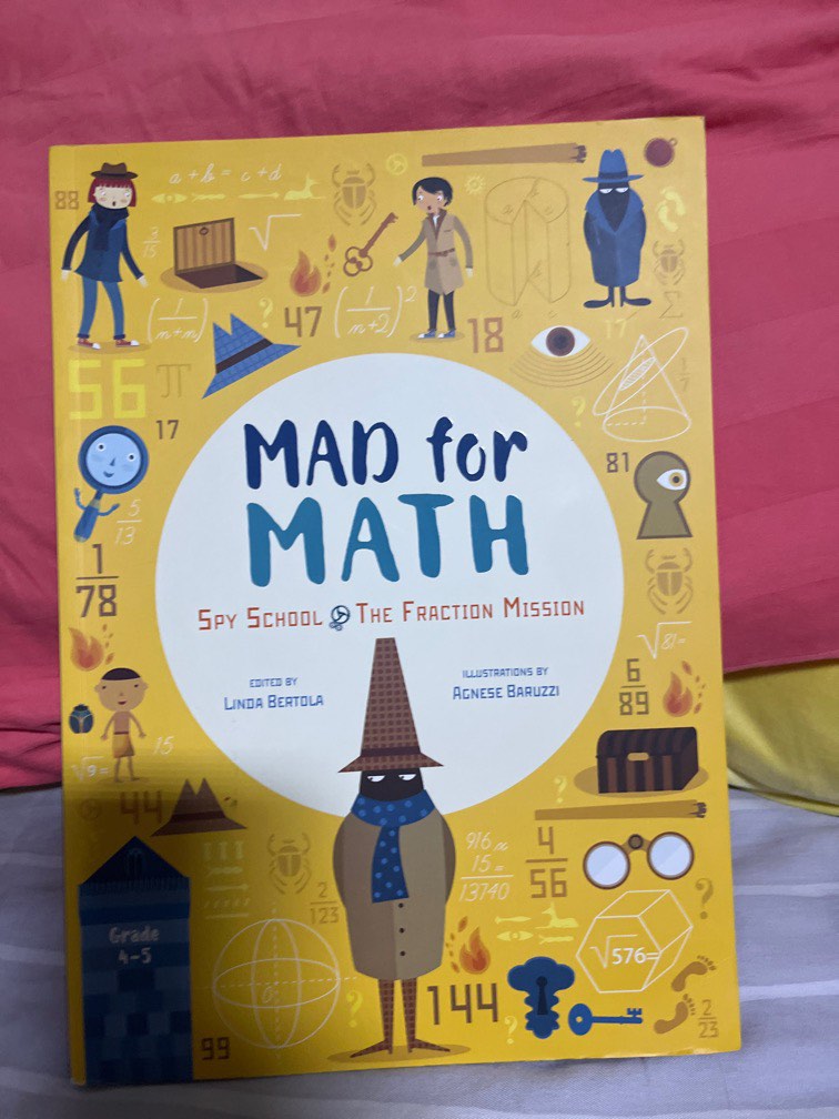 Mad of Math - spy school fraction mission, Hobbies & Toys, Books ...