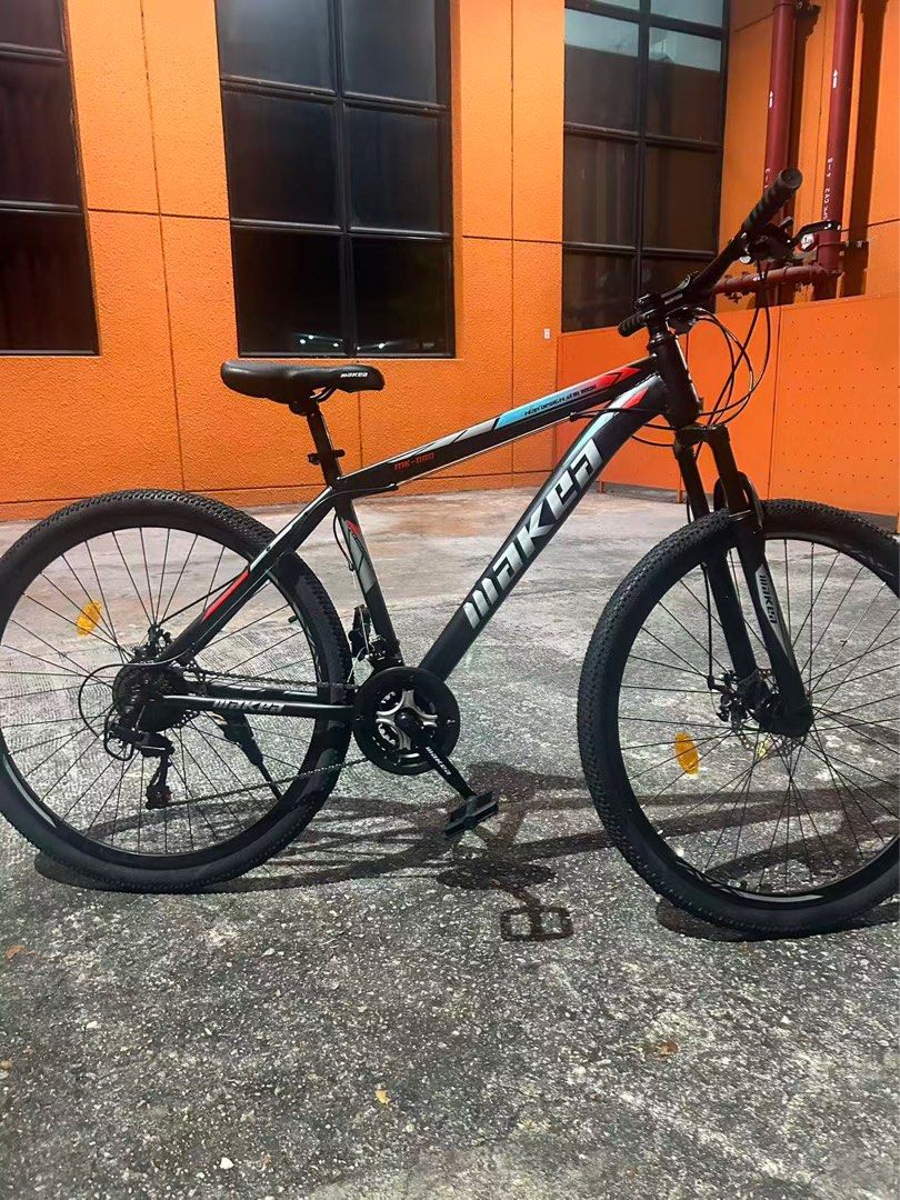 Makita Mountain Bike Black, Sports Equipment, Bicycles Parts