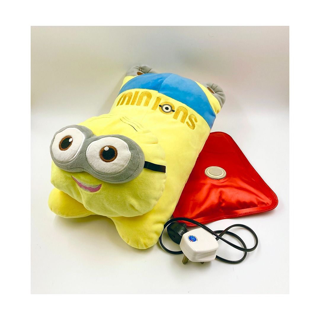 小小兵電熱咕𠱸及暖手器 Minions Electric Heating Cushion and Hand Warmer , 家庭電器 ...