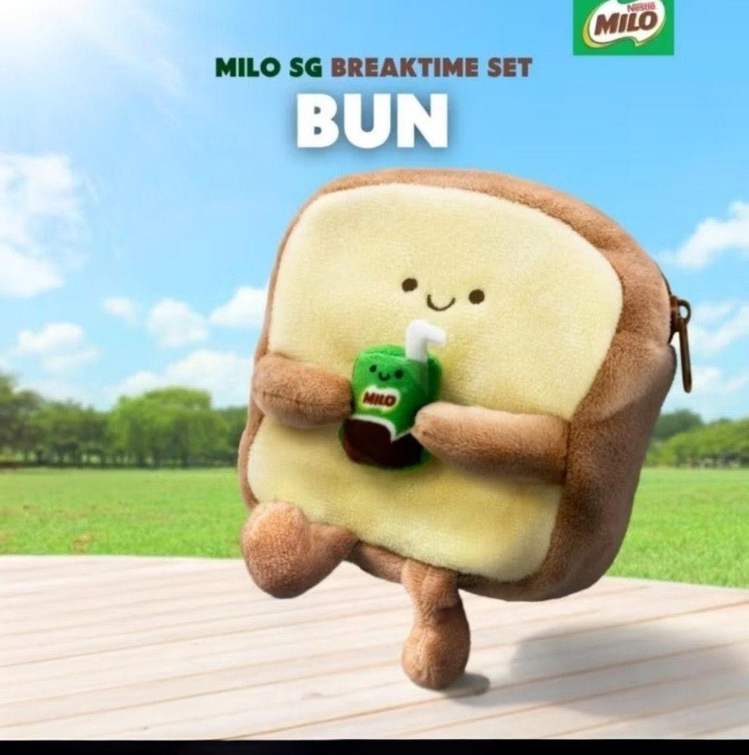 No Milo drink. Breaktime Milo Plushie + 2-Way Duffel Bag Only, Hobbies ...